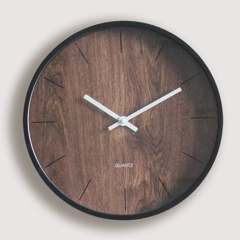 US $22.13 12inch Simple Design Plastic Wall Clock Clocks Watch Saat Creative Living Room Study Time Bar Wall Clock