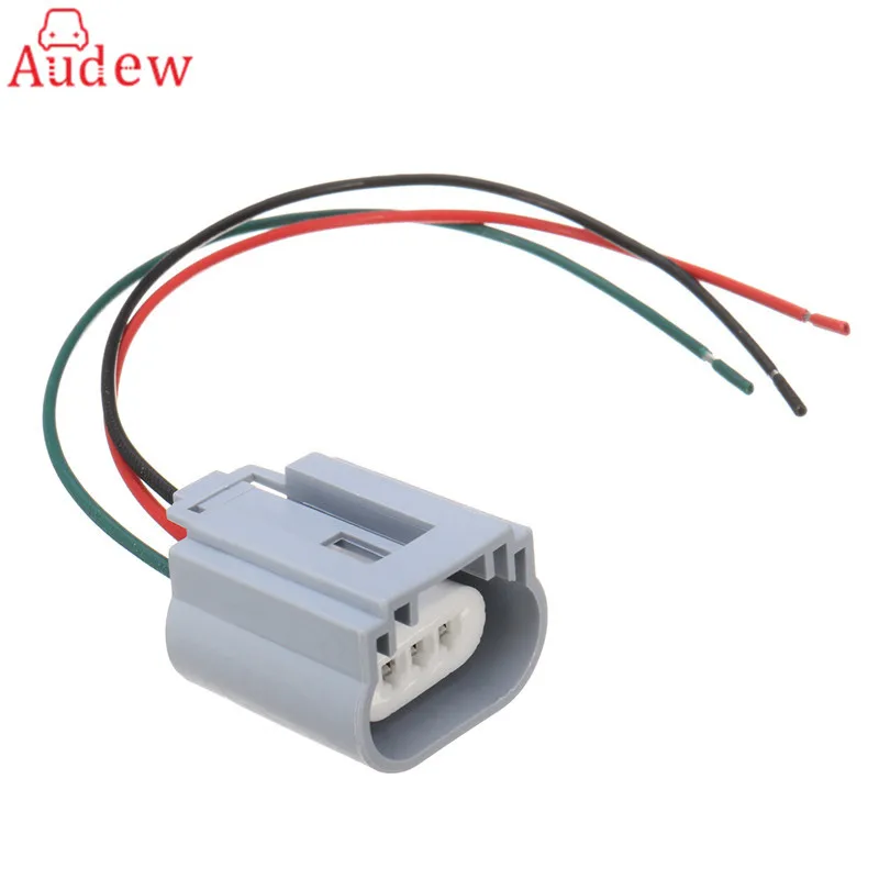 

1Pcs H13 Headlight Bulb Male Wire Harness Connector Wiring Plug Socket Adapters Base