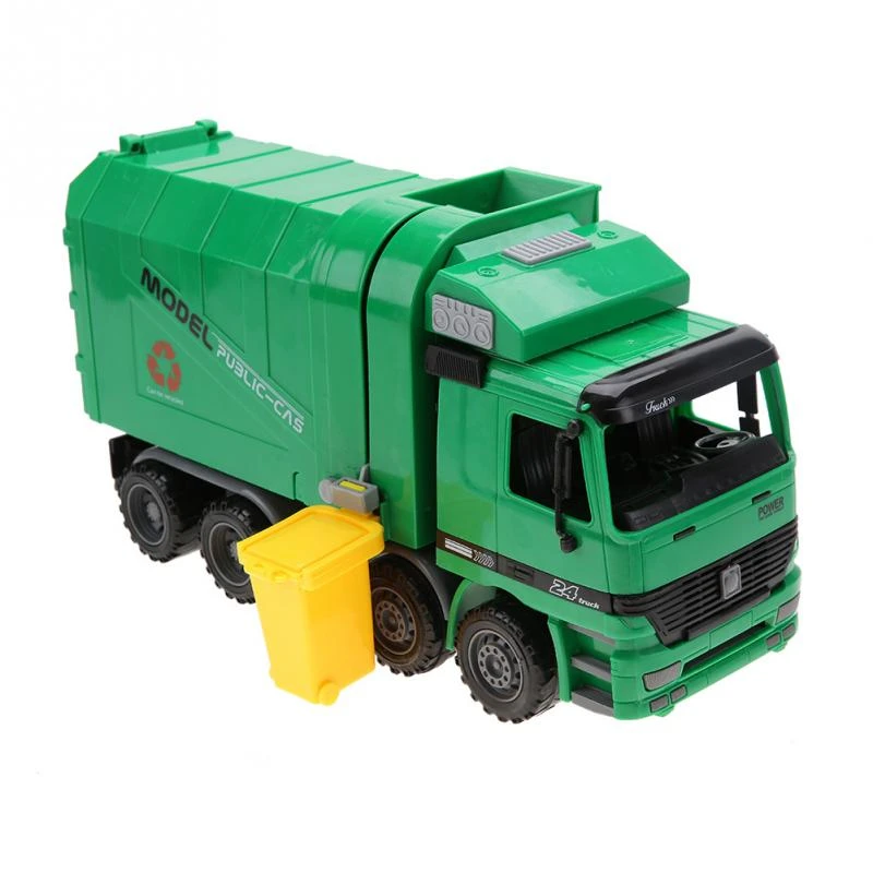 inertia garbage truck