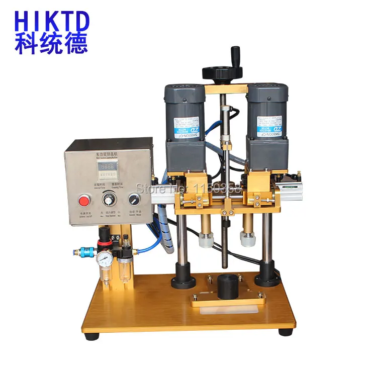 

CE ISO 20-60mm Semi automatic small bottle capper duck capping machine
