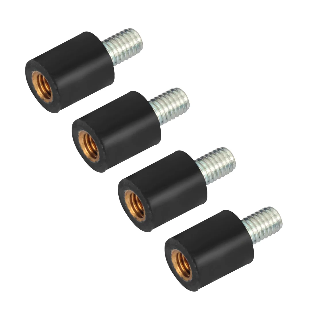 

4pcs M3 Flight Controller Anti-Vibration Fixed Screws Mounting VD Rubber Pillar For CC3D FPV Racing Drone