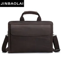 Luxury 100% Crazy Horse Leather Top Sell Simple Famous Brand Business Men Briefcase Bag Laptop Bag Vintage Man Bag Shoulder Bags цена Luxury 100% Crazy Horse Leather Top Sell Simple Famous Brand Business Men Briefcase Bag Laptop Bag Vintage Man Bag Shoulder Bags цены онлайн