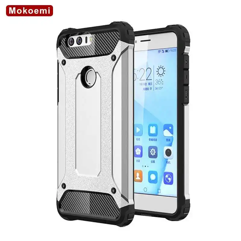 

Mokoemi Iron Armor Shock Proof 5.2"For Huawei Honor 8 Case For Huawei Honor 8 cell Phone Case Cover