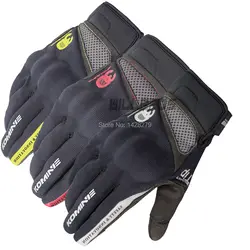 Для GK163 текстильные и кожаные дышащие мотоциклетные перчатки сухие 3D карбоновые перчатки для верховой езды