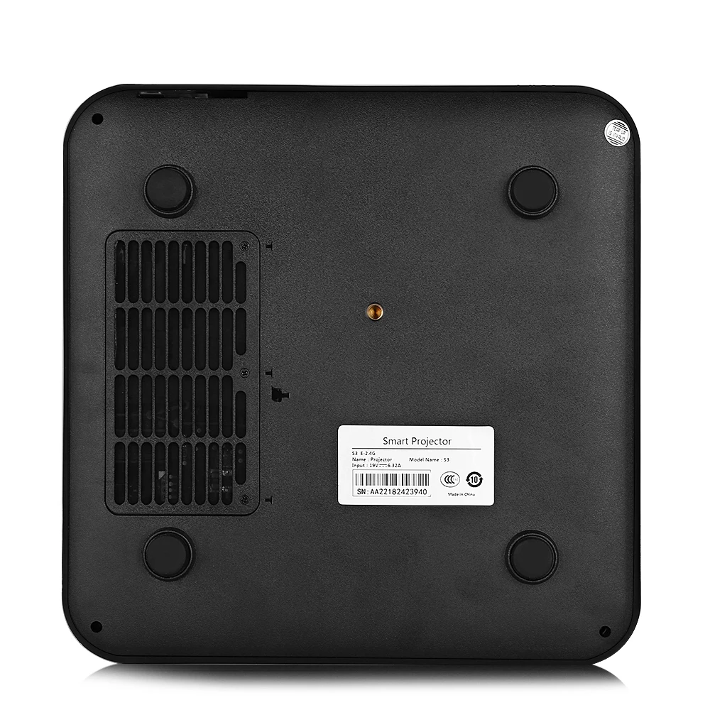 Coolux S3 DLP проектор 3D 1500 люмен Автофокус 4K 1 2 5 м домашний кинотеатр Cortex A53 1500: 1280x800