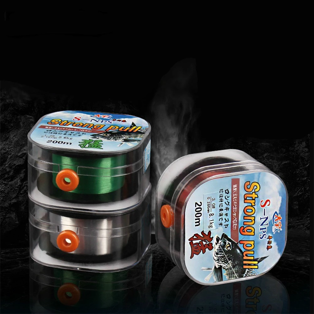200m multi color extra strong nylon fluorocarbon fishing line high quality Japanese monofilament carp fishing wire pesca - Image 6