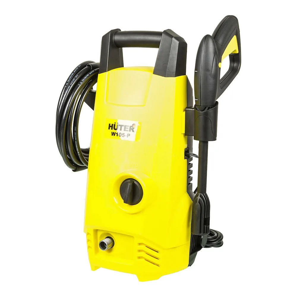 Мойка высокого давления HUTER W105 P (Мощность 1400 Вт макс давление 105 бар рабочее 70