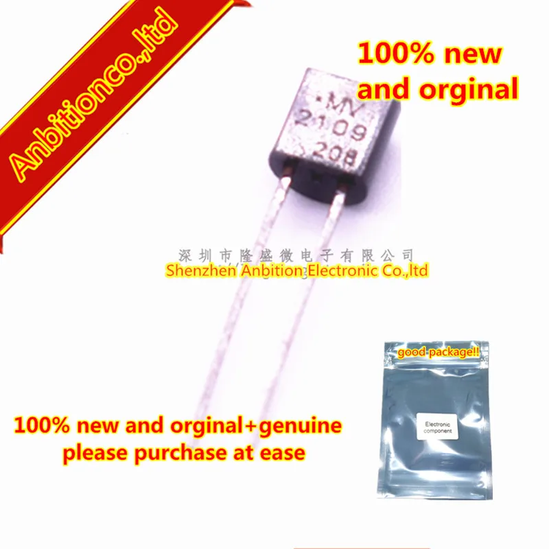 

Новинка 100% года, оригинальный кремниевый тюнинг-диод MV2109 TO-92, 5 шт.