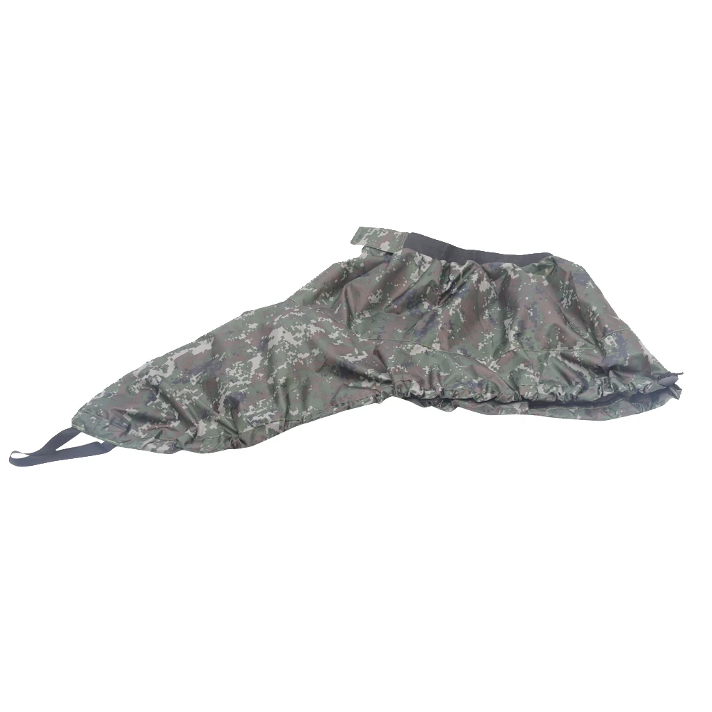 Универсальный Регулируемый каяк юбка от брызг палуба Sprayskirt крышка нейлон ткань цифровой камуфляж Fit лодка каяк