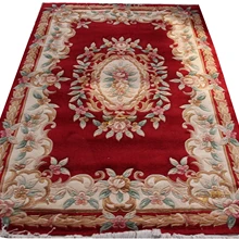 Шерстяной французский ковер машинного производства, толстый плюшевый ковер, ковер на заказ 137X198 см 4,5 'X6. 5' 6057 395gc85savyg28