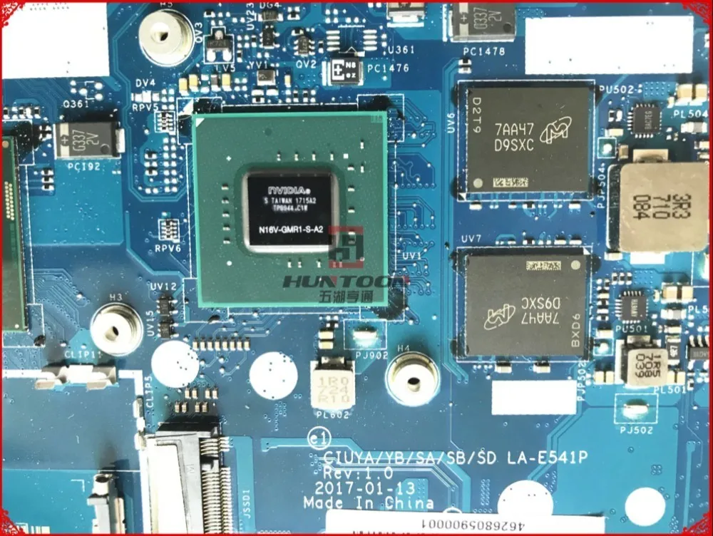 Высокое качество FRU:5B20N78322 для Lenovo Ideapad 320S 14IKB материнская плата LA E541P SR342 I5 7200U DDR4 2 ГБ