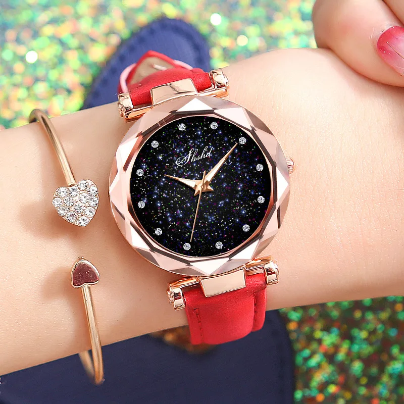 Роскошные часы женские звездное небо дамы магнитные часы мода алмаз женский кварцевые наручные часы Relogio Feminino женские часы