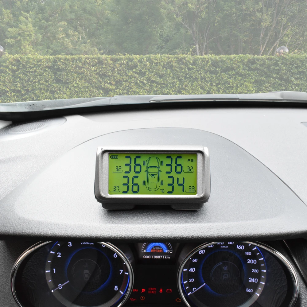 Deelife Car TPMS Tyre Pressure Monitoring System Solar Power Wireless TMPS Auto Security Alarm Systems Internal External Sensor Deelife Car TPMS Tyre Pressure Monitoring System Solar Power Wireless TMPS Auto Security Alarm Systems Internal External Sensor