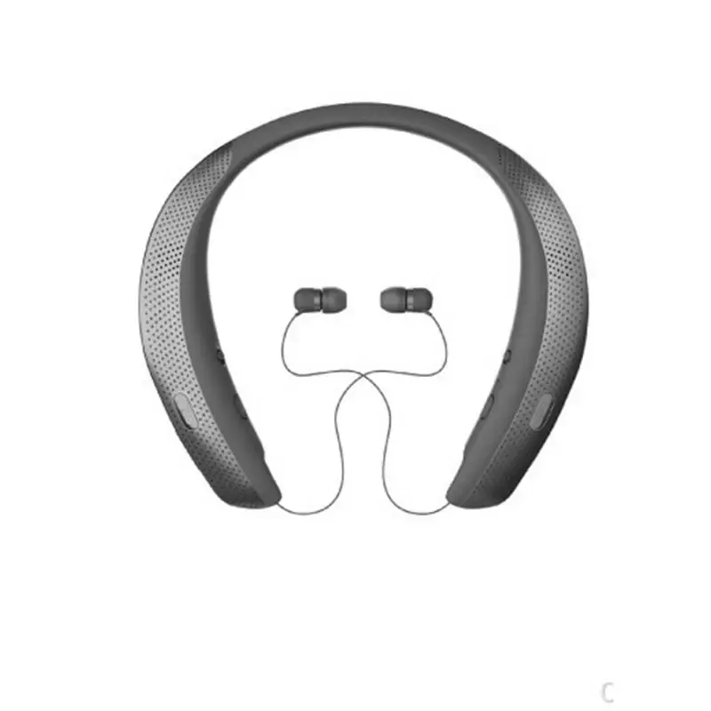 Модный шейный динамик Висячие беспроводные bluetooth колонки носимый mp3 плеер