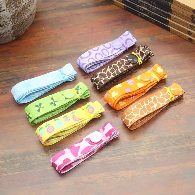 

Baby Pacifier Chain Anti-Drop Strap Stud-Snap Rope Baby Safety Seat Cart Supplies Anti-Dirty Rope Pacifier Chain Holder
