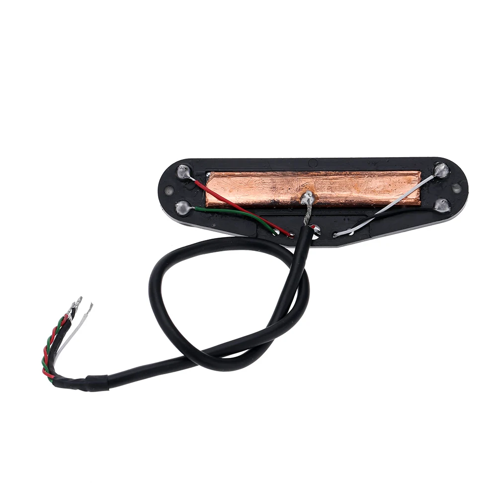 Электрогитара пикап Двойной Горячий рельс одна катушка Humbucker Пикап 4 провода для