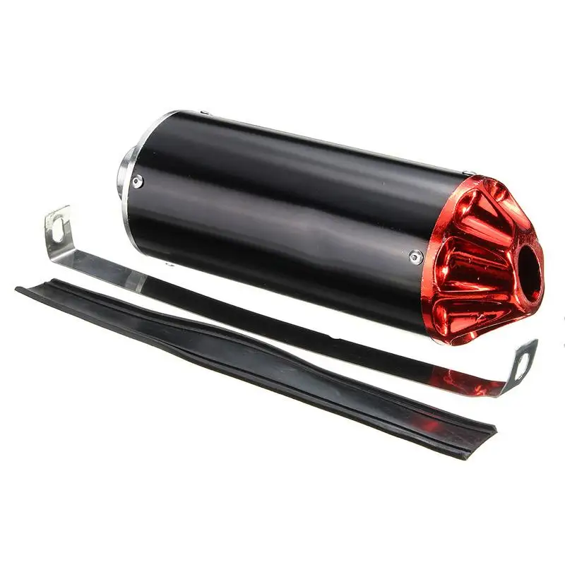 28mm Universal motocicleta Escape silenciador sistema Racing Moto Scooter para TTR CRF50 SSR Thumpstar 50cc 70cc 90cc 110c