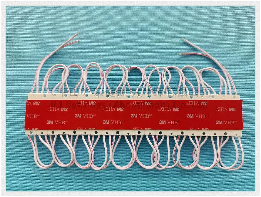 Спай полученный с помощью ультразвука ABS светодиодный модуль ввода IP68 Светодиодный модуль для знак DC12V 1W SMD 2835 3 светодиодный IP68 40 мм* 10 мм* 7 мм