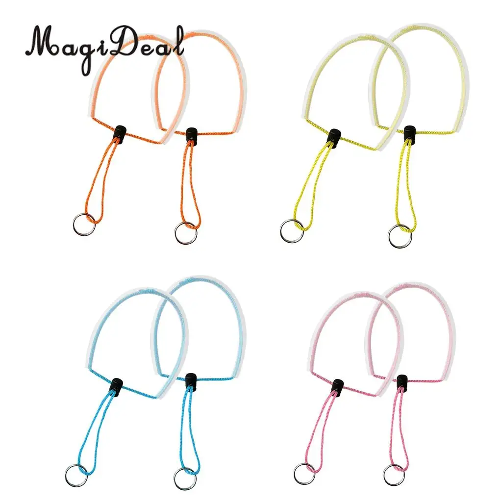 

2Pcs Professional Dive Wrist Strap Lanyard Hand Grip for Scuba Diving Snorkeling Equipment Safety Gear