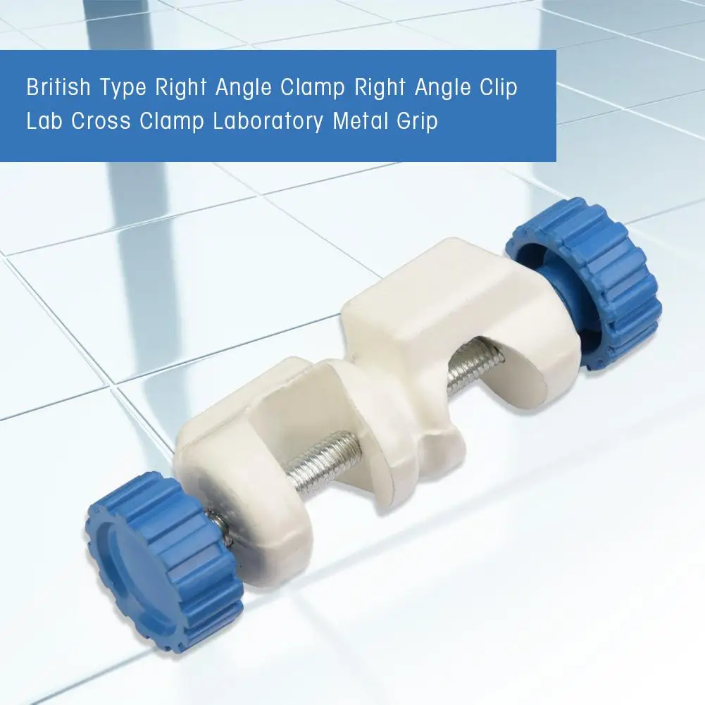 

British Type Right Angle Clamp Right Angle Clip Lab Cross Clamp Laboratory Metal Grip Sturdy And Durable