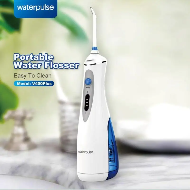 Waterpluse V400Plus Электрический ирригатор полости рта портативный средство для гигиены