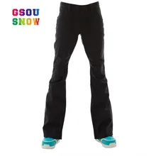 GSOU зимние лыжные брюки женские зимние брюки водонепроницаемые лыжные брюки женские высококачественные зимние лыжные брюки женские брюки для сноуборда