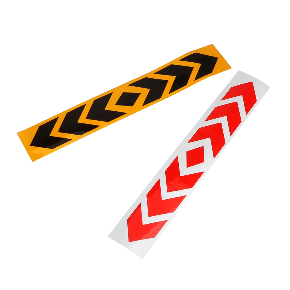 

Arrows Pattern Decoration 30*5cm Car Reflective Sticker Safety Warning Tape Decals Trailer Motorcycle Reflective Warning Sticker