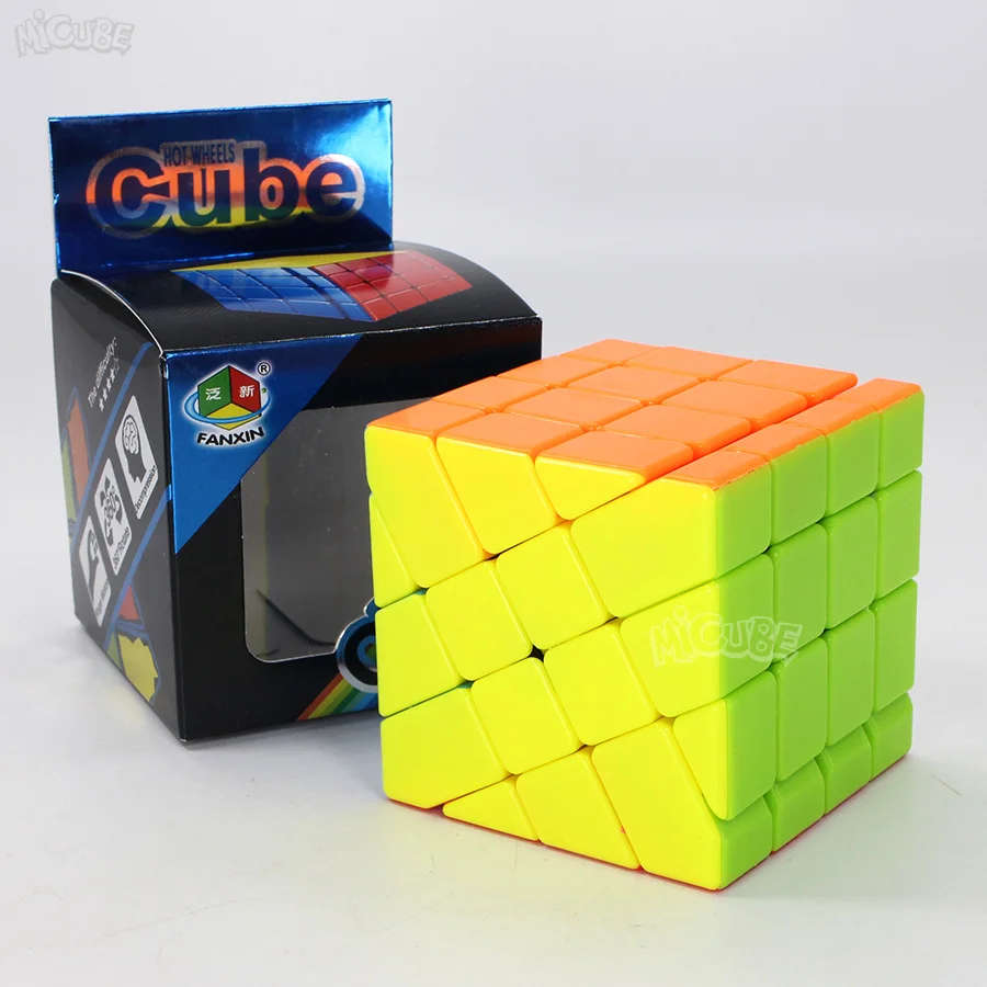 Fanxin ветряная мельница 4x4 куб горячий ветер и огонь колесо 4x4 магические кубики Higth диффузный Профессиональный спец форма творческие головоломки игрушки