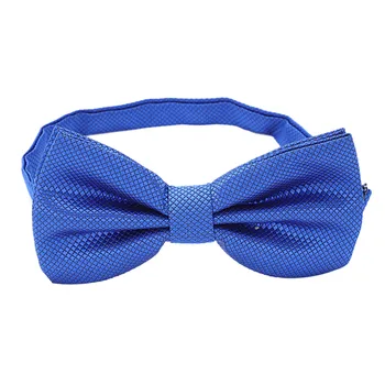 

Unique Bow Tie Bow - Size Adjustable (Royal Blue Checkered)