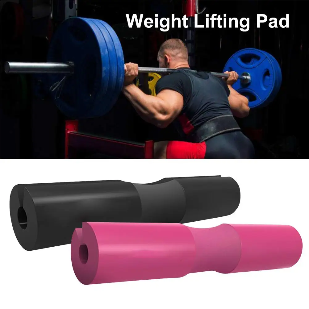 

45x10CM Barbell Squat Pad Weight Lifting Cushioned Neck Shoulder Back Protection Pad Hip Thrusts For Bar Barbell Support Tool
