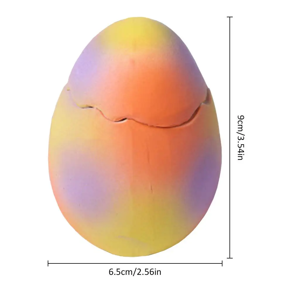 Pet Bite-resistant Toy Dinosaur Egg Squeak Puppy Toy Pop Up Egg Animal Inside Squeaker For Dog Easy To Clean