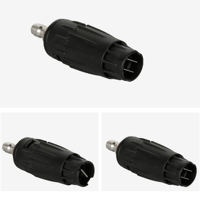 

New Black Durable High Pressure Washer Adjustable Duck Sprinkler Head Nozzle