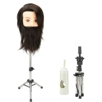 

New Adjustable Hairdressing Tripod Hair Training Mannequin Holder Wig Stand Tool