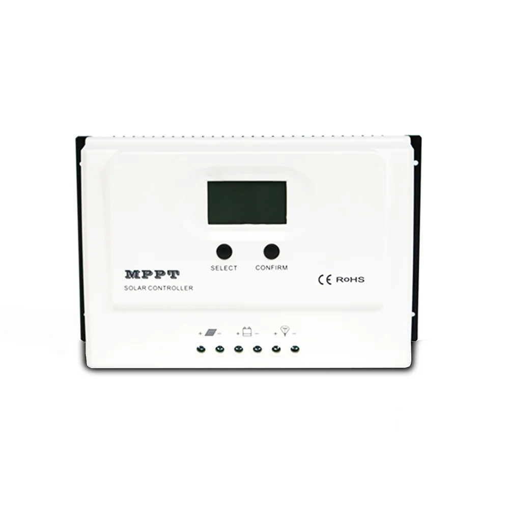 

MPPT Solar Charge Controller 15A for 12V 24V Not PWM Charger Regulator Max. PV input voltage 100V with RS485 & 5V USB