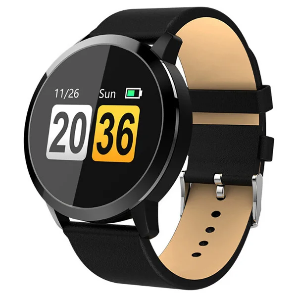

Q8 Smart Watch Accurate Motion Calculation Smart Alerts IP67 Waterproof Blood Oxygen Sleep Monitoring Smartwatch