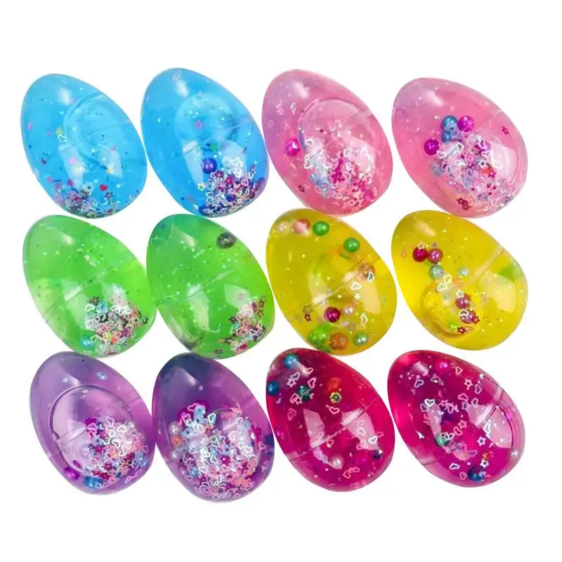 

4pcs/set Crystal Slime Ball Fluffy Toys Supplies DIY Glue For Slimes Cloud Kit Soft Clay Light Putty Antistress Toys Kids Slime