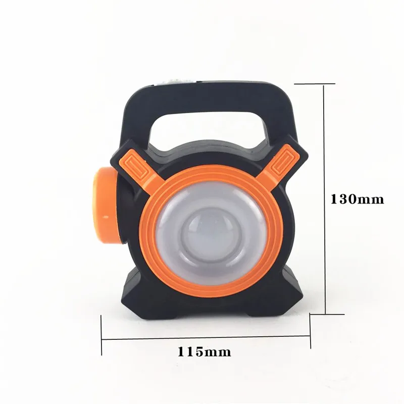 

CLIATE LED Portable Flashlight Outdoor Camping Tent Lamp LED Portable Floodlight Lantern Battery Operated Hanging Emergency Lamp