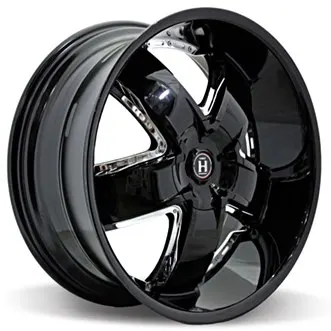 

HARP Y-18 9.5x20/6x139.7 ET15 D108.1 Glossy-Black _ _ Chrome-Attachment