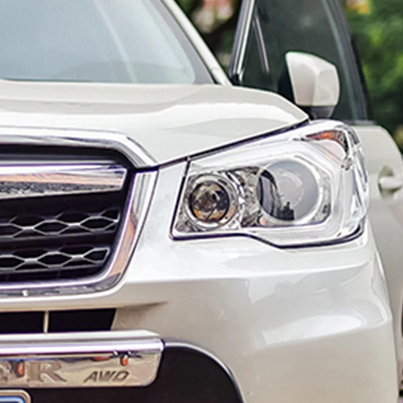 Roadot фары в сборе для Subaru Forester 2013 2016 светодиодный DRL H7 D2H Hid вариант Ангел глаз Bi