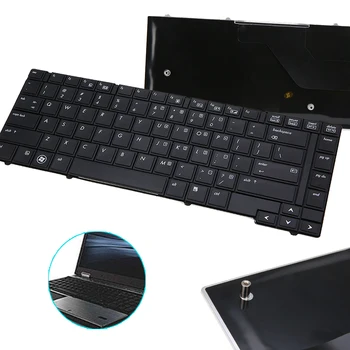

1pc US Keyboard Replace Black For HP EliteBook 8440P 8440W PK1307E1A00 PC Laptop Notebook Keyboards