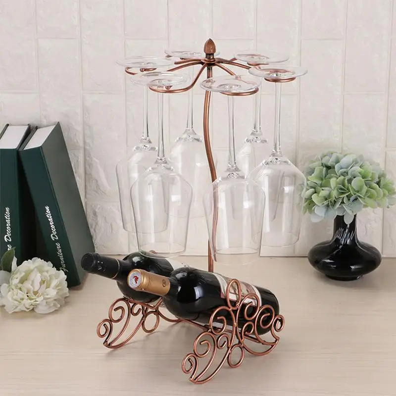 Us 17 67 20 Off European Tabletop Freestanding Stackable Wine Glass Metal Rack Counter Top 2 Bottles Holder Display Stand In Racks From - Tabletop Wine Rack With Glass Holder Us 17 67 20 Off European Tabletop Freestanding Stackable Wine Glass Metal Rack Counter Top 2 Bottles Holder Display Stand In Racks From - Tabletop Wine Rack With Glass Holder