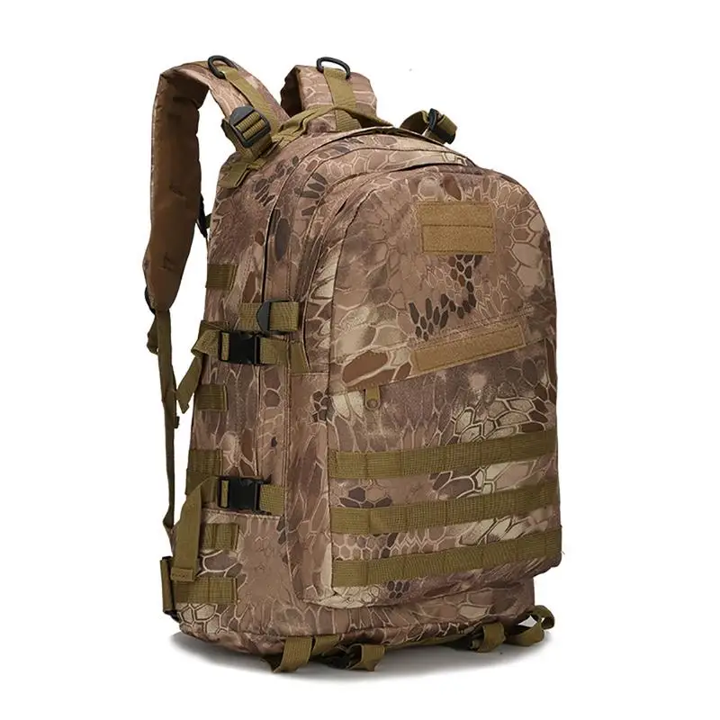 Mountaineering Sports Backpack Camouflage Shoulders Bag Waterproof Backpack Suitable For Hiking Camping Daypack Backpacking Gear