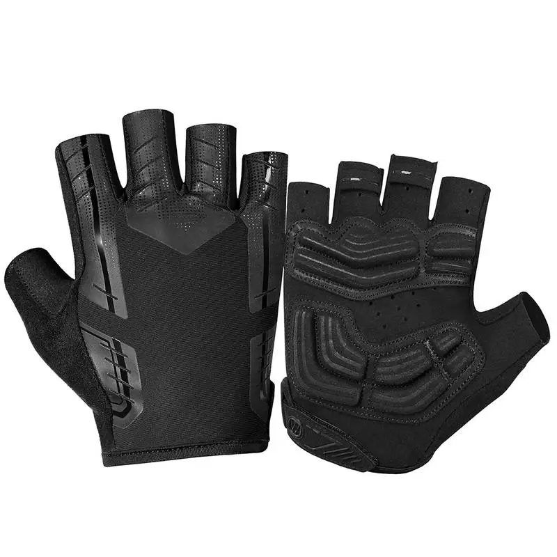 

Cycling Gloves Men's Women's Mountain Bike Half Finger Biking Gloves Anti-Slip Shock-Absorbing Gel Pad Breathable Cycle Gloves