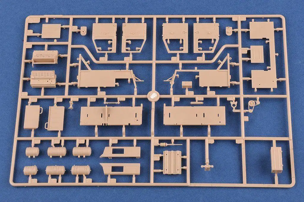 Hobbyboss 85517 1/35 русская BAZ-64022 w/5P85TE2 тел S-400 модельный комплект