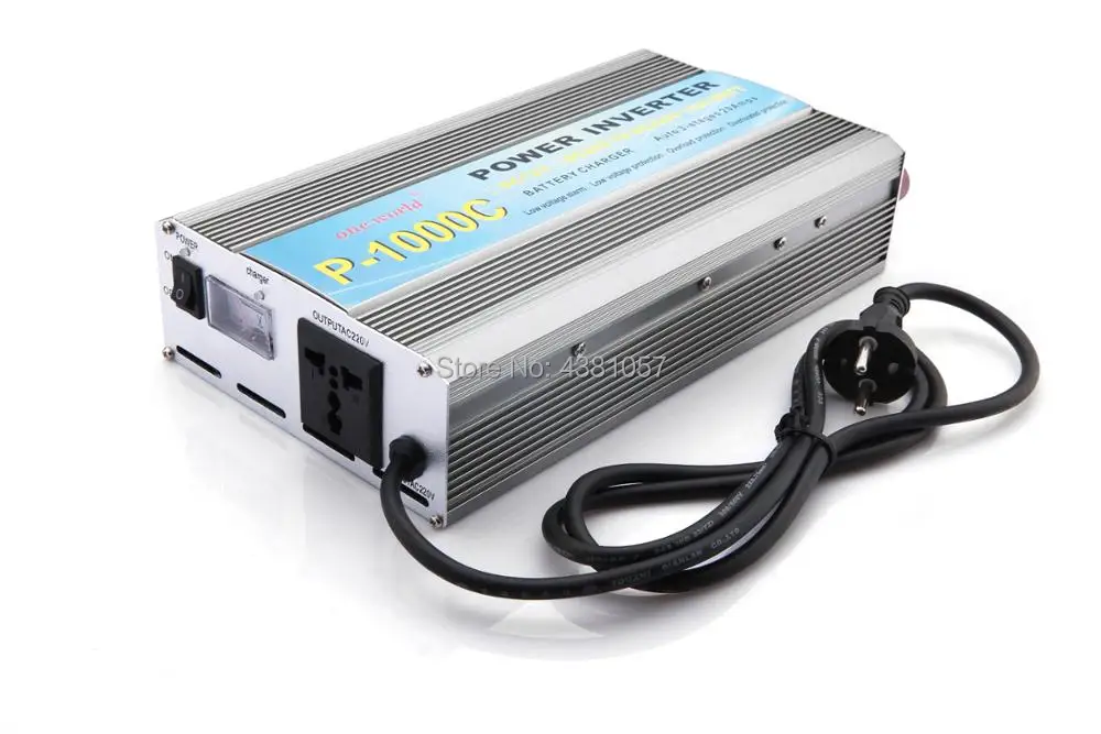 Инвертор 12 В 220 В 1000 Вт Модифицированная синусоида 2000 Вт ...