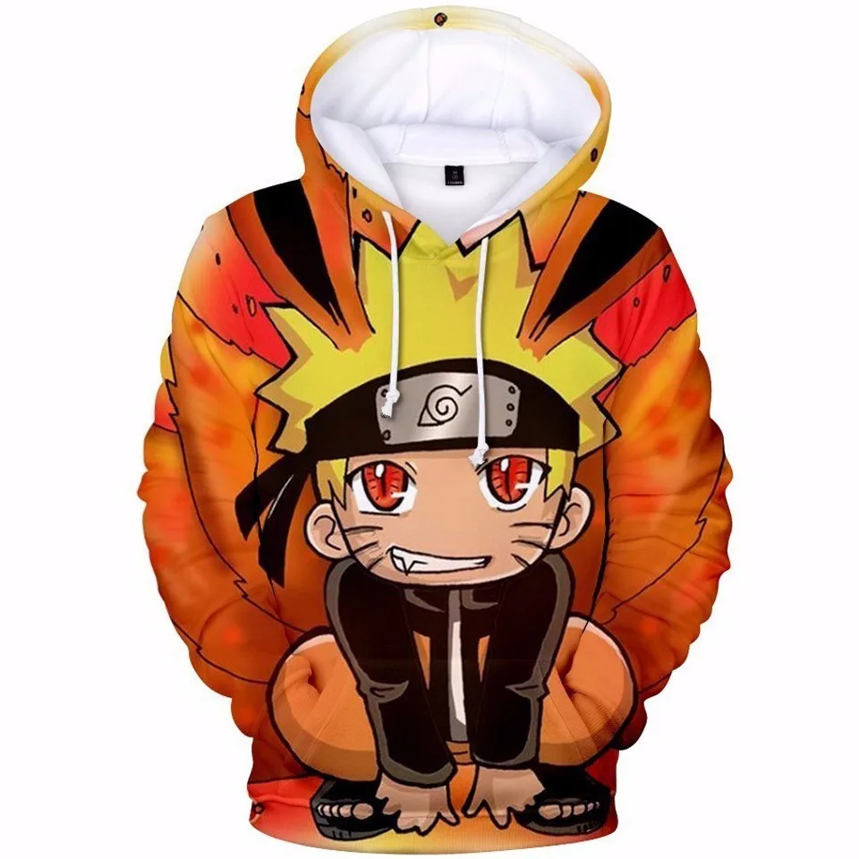 

Naruto 3D Printed Hoodies Women Men Long Sleeve Casual Sweatshirts Uzumaki Naruto Uchiha Sasuke Cosplay Outerwear Pullovers
