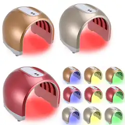 4 цвета PDT аппарат для удаления акне нежной кожи светодиодный свет терапия красоты машина ЕС США Великобритания Plug
