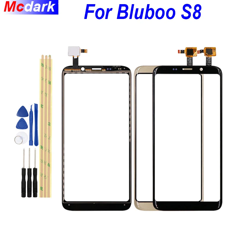 

5.7''Touch screen For Bluboo S8 Sensor Front Outer Glass Lens Digitizer TP Touch Panel Digitizer Replacement+Tools For Bluboo S8