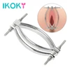Ikoki-pince Clitoris, stimulateur Clitoris, jouets sexuels pour femmes, jeux pour adultes, Massage à points G, en acier inoxydable ► Photo 1/6