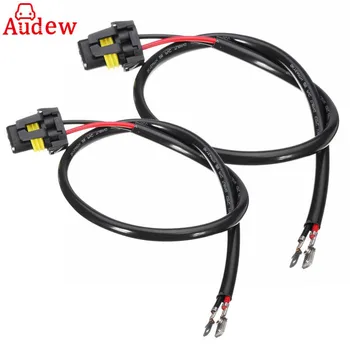 

2pcs New H11B Headlight Bulb Male Wire Harness Connector Wiring Plug Socket Adapters